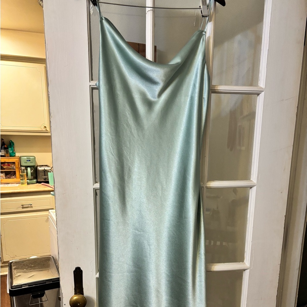 Birdy Grey Slip Dress Eucalyptus/Mint Green